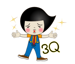 Mr. Comma sticker #10069498