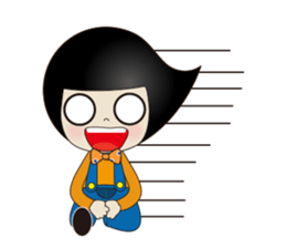 Mr. Comma sticker #10069499