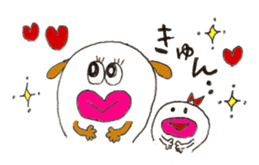 Dog&pottann sticker #10069670