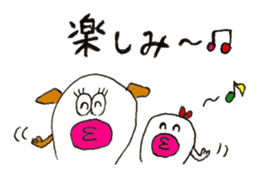 Dog&pottann sticker #10069686