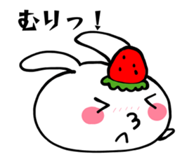 ichigo daifuku usagichan sticker #10070225