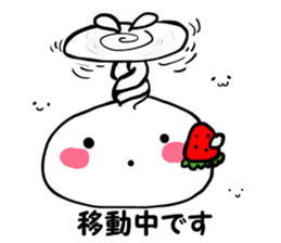 ichigo daifuku usagichan sticker #10070237