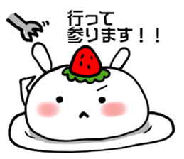 ichigo daifuku usagichan sticker #10070246