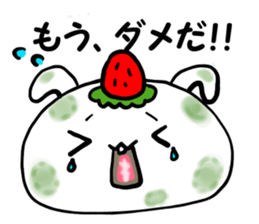 ichigo daifuku usagichan sticker #10070250