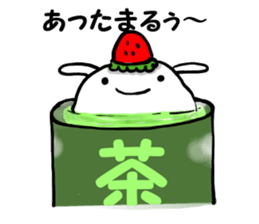 ichigo daifuku usagichan sticker #10070256