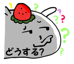 ichigo daifuku usagichan sticker #10070260