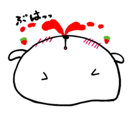 ichigo daifuku usagichan sticker #10070263