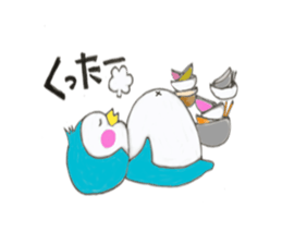 enjoy  Penguin sticker #10070474