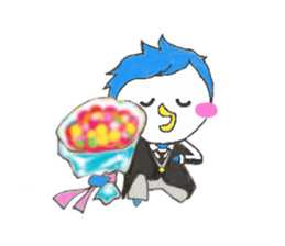 enjoy  Penguin sticker #10070487