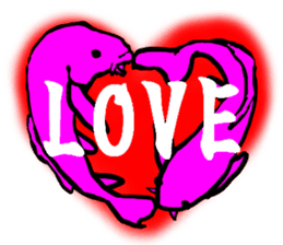 Nishikigoi in English(Colored carp) sticker #10070563