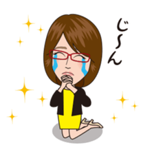 Cheerful FukuYumi sticker Ver2 sticker #10070624