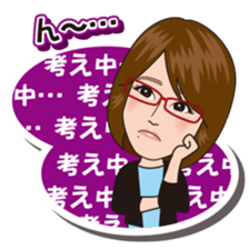 Cheerful FukuYumi sticker Ver2 sticker #10070626