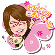 Cheerful FukuYumi sticker Ver2 sticker #10070634