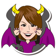 Cheerful FukuYumi sticker Ver2 sticker #10070638