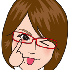 Cheerful FukuYumi sticker Ver2 sticker #10070640