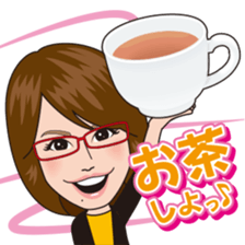 Cheerful FukuYumi sticker Ver2 sticker #10070641