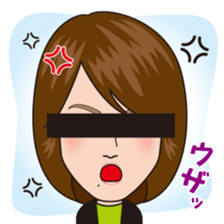 Cheerful FukuYumi sticker Ver2 sticker #10070646