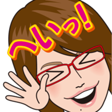 Cheerful FukuYumi sticker Ver2 sticker #10070647