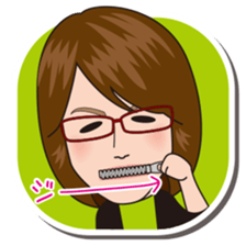 Cheerful FukuYumi sticker Ver2 sticker #10070649