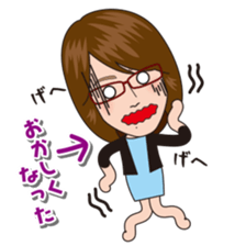 Cheerful FukuYumi sticker Ver2 sticker #10070651