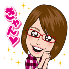 Cheerful FukuYumi sticker Ver2 sticker #10070657