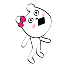 Cute white bears Vol.6 sticker #10070998