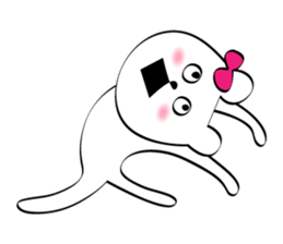 Cute white bears Vol.6 sticker #10071003