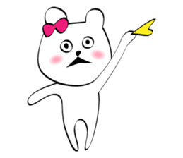 Cute white bears Vol.6 sticker #10071006