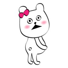 Cute white bears Vol.6 sticker #10071012