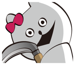 Cute white bears Vol.6 sticker #10071023