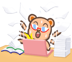 Sachi a office bear sticker #10071208