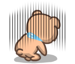 Sachi a office bear sticker #10071215