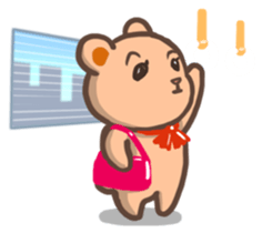 Sachi a office bear sticker #10071221