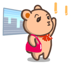 Sachi a office bear sticker #10071221