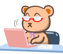 Sachi a office bear sticker #10071222