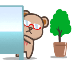 Sachi a office bear sticker #10071223