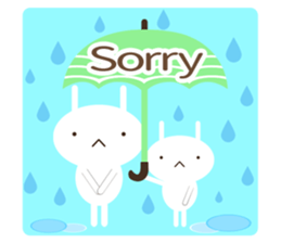 Every day Rabbit life sticker #10071508