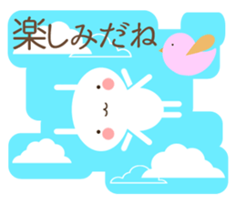 Every day Rabbit life sticker #10071516