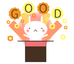 Every day Rabbit life sticker #10071519