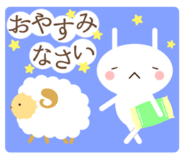 Every day Rabbit life sticker #10071526