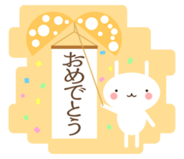 Every day Rabbit life sticker #10071536