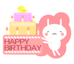 Every day Rabbit life sticker #10071537