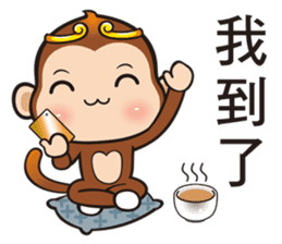 joy monkey sticker #10071718