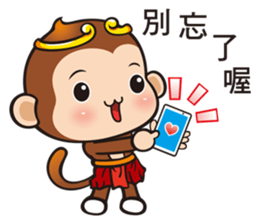 joy monkey sticker #10071720