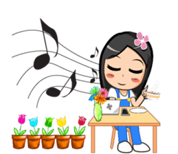 Noo JingJing - A little Girl (ENG) sticker #10071879