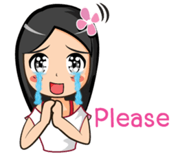 Noo JingJing - A little Girl (ENG) sticker #10071900