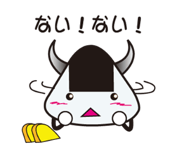ONI-ONIGIRI kun KANSAI SOUL sticker #10072089