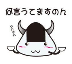 ONI-ONIGIRI kun KANSAI SOUL sticker #10072094