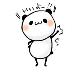 a cute panda sticker #10072184