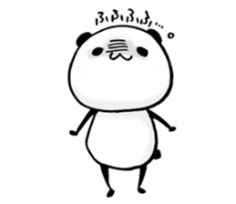 a cute panda sticker #10072200